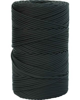 Corde tambour djembé creuse PA 4 mm Noir 320 m