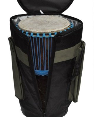 Housse djembé Percussion Africaine Premium XL Kaki