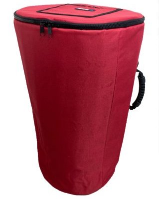 Housse djembé Percussion Africaine Classique XL Rouge