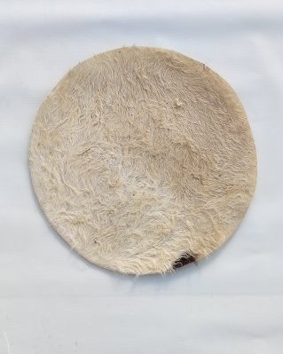 Peau de mulet djembé semi-épaisse avec poils M