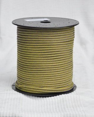 Drisse djembé 5 mm Damier Jaune tournesol / violet 100 m