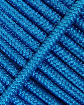 Corde tambour djembé renforcée 5 mm Bleu 20 m