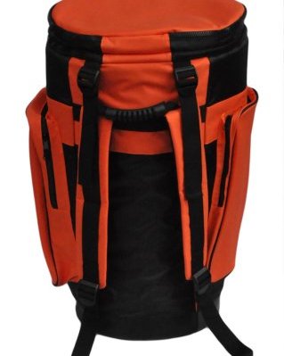 Housse djembé Percussion Africaine Premium XL Orange