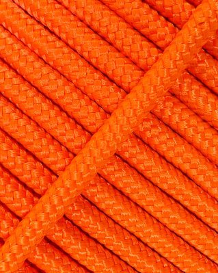 Corde tambour djembé renforcée 5 mm Orange fluo 20 m