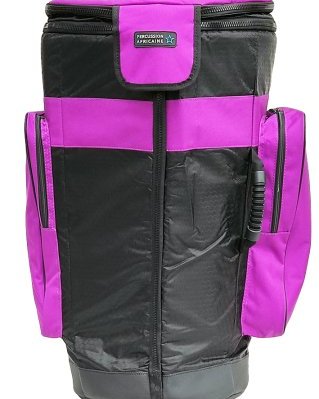 Housse djembé Percussion Africaine Premium XL Mauve