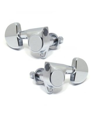 Mécaniques accordage pour kora ngoni Chrome