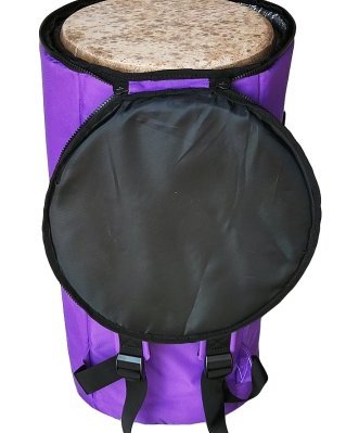 Housse djembé Percussion Africaine Classique L Violet