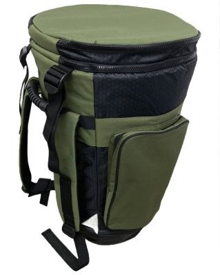 Housse djembé Percussion Africaine Premium XL Kaki