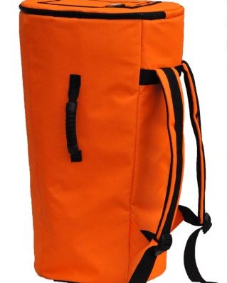 Housse djembé Percussion Africaine Classique L Orange