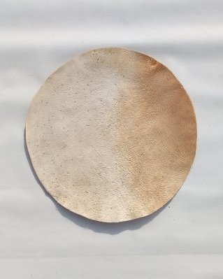 Peau de mulet djembé fine avec poils M