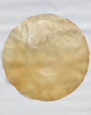 Peau de cheval djembé épaisse sans poil XL