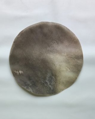 Peau de cerf djembé très épaisse rasée S