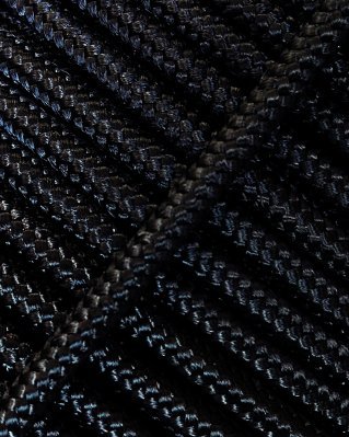 Corde tambour djembé renforcée 5 mm Bleu marine 20 m