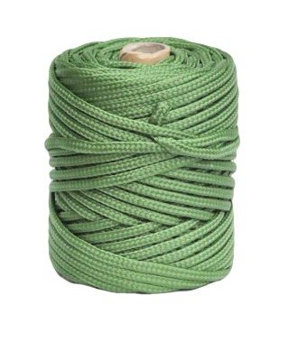 Corde tambour djembé creuse PA 6 mm Vert 60 m
