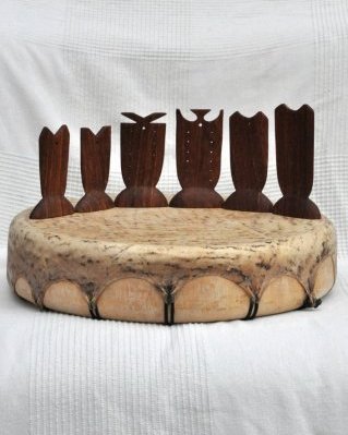 Chevalet kamélé ngoni 14 cordes