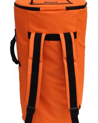 Housse djembé Percussion Africaine Classique L Orange