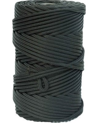 Corde tambour djembé creuse PA 6 mm Noir 120 m