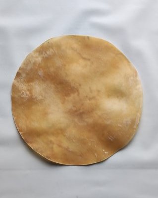 Peau de boeuf / vache tambour épaisse sans poil M
