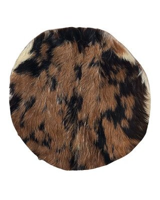 Peau de chèvre djembé avec poils épaisse